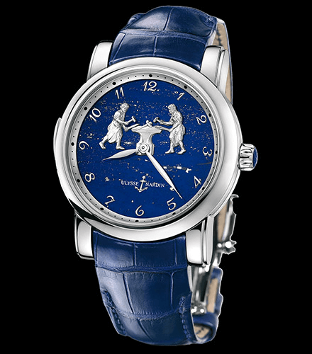 Ulysse Nardin Forgerons Minute Repeater (Blue / Platinum) 719-61